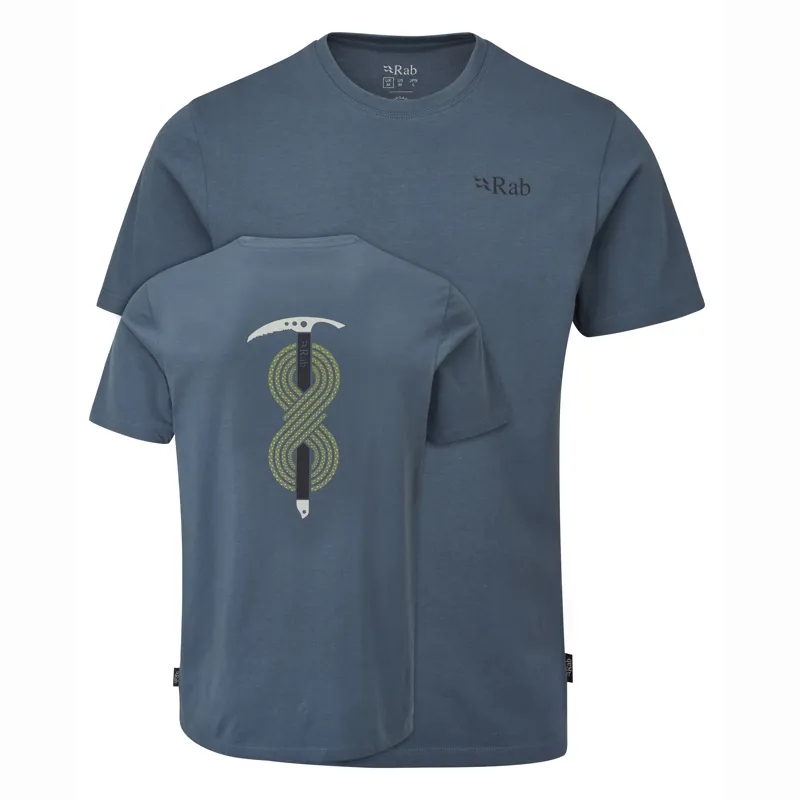 Rab Mens Stance Axe Tee - Orion Blue